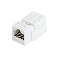 Модуль-вставка NIKOMAX типа Keystone, Кат.6 (Класс E), 250МГц, RJ45/8P8C, FT-TOOL/110/KRONE, T568A/B, неэкранированный, белый | код NMC-KJUE2-FT-WT | NIKOMAX