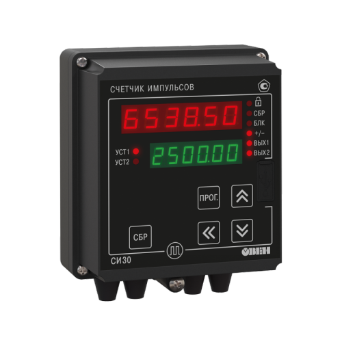 Счетчик импульсов микропроцессорный СИ30-220.Н.К | код 37706 | ОВЕН