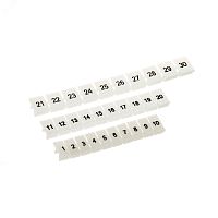 Маркировка для клемм, ширина 8 мм, от 91 до 100, горизонтальная ориентация | код NUPUTUK-8-91-100H | DKC