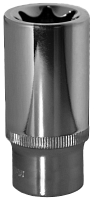 138716 Головка торцевая глубокая 3/8DR, внешний TORX®, E16 | код 138716 | Ombra
