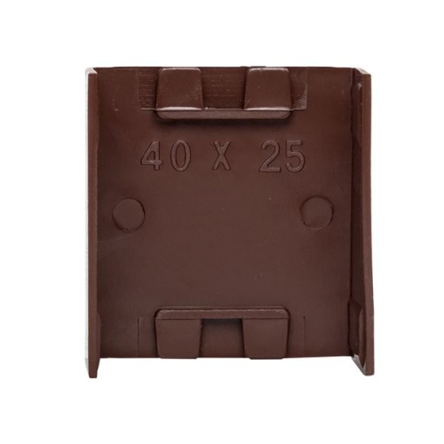 Соединитель (40х25) (4 шт) темное дерево-Plast | код cond-40-25x4 | EKF фото 5