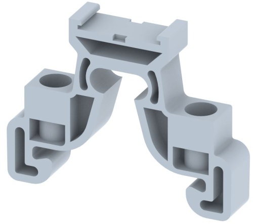 Концевой стопор + держатель групповой маркировки, серый SCKNMLHG | код 3903030000 | Elmex