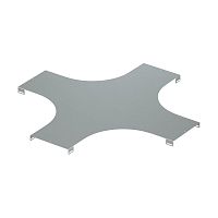 Крышка на X-ответвитель, осн.300, R=300мм, цинк-ламельная в комплекте с крепежными элементами и соединительными пластинами, необходи | код LK3003KZL | DKC