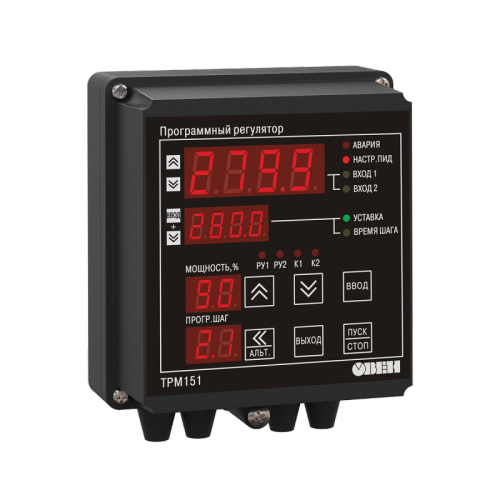 Измеритель ПИД-регулятор универсальный программный ТРМ151-Н.ТИ.01 | код 17400 | ОВЕН