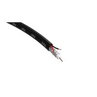 Кабель для аналогового видеонаблюдения ЭРА KK-0.5-PE ККСП-2x0.5 мм. бухта 200 метров. чёрный | код Б0052741 | ЭРА