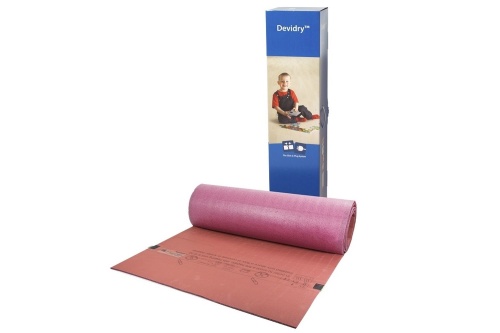 Мат нагревательный с теплоизолятором dry 100 4.0/3.4 м2 | код 89300026 | DEVI Мат нагревательный с теплоизолятором dry 100 4.0/3.4 м2 | код 89300026 | DEVI