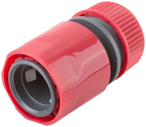 Соединитель пластиковый 1/2'', автостоп | код 76404 | FIT фото 5