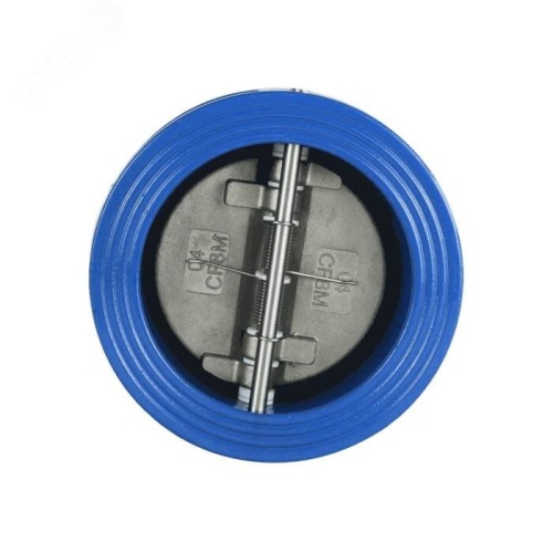 Клапан обратный Ду 350 двухстворчатый межфланцевый (корпус чугун, створки нж) | код 019-2386 | Benarmo