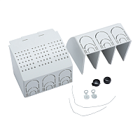 Крышка клеммная OptiMat E100-УХЛ3-2шт (1 шт.) КЭАЗ | код 100022 | КЭАЗ