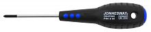D04P060 Отвертка стержневая крестовая FULL STAR, PH0х60 мм | код D04P060 | JONNESWAY