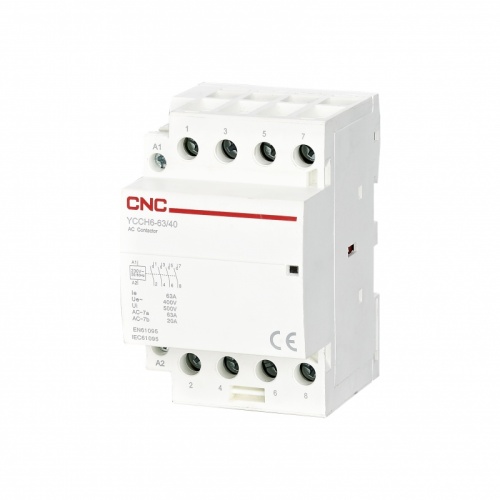 Модульный контактор YCCH6 40/31 40A 4P AC24В 3НО+1НЗ | код A033974 | CNC