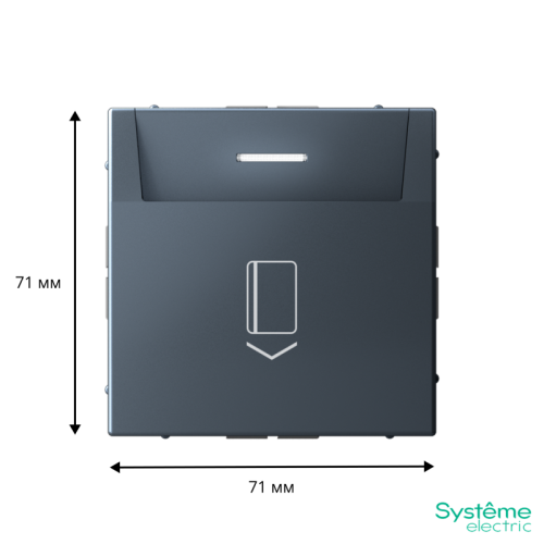 ARTGALLERY ВЫКЛЮЧАТЕЛЬ карточный 10А, без задержки времени, быстр.клемм., ГРИФЕЛЬ | код GAL000714S | Systeme Electric фото 2 ARTGALLERY ВЫКЛЮЧАТЕЛЬ карточный 10А, без задержки времени, быстр.клемм., ГРИФЕЛЬ | код GAL000714S | Systeme Electric фото 2