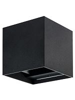 Светильник настенный LED, Кватро, 2х3 Вт, 4000 К, Н100 мм, алюм./черн., вверх/вниз, IP65, TDM | код SQ0345-1029 | TDM