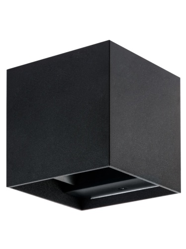 Светильник настенный LED, Кватро, 2х3 Вт, 4000 К, Н100 мм, алюм./черн., вверх/вниз, IP65, TDM | код SQ0345-1029 | TDM Светильник настенный LED, Кватро, 2х3 Вт, 4000 К, Н100 мм, алюм./черн., вверх/вниз, IP65, TDM | код SQ0345-1029 | TDM