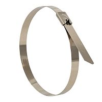 Хомут AISI 304 из нержавеющей стали, 4,6x150 (100 шт,) FlexLock PROxima | код plc-fl-tss-304-4.6x150 | EKF