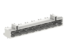 475803-06D Вилка на плату под 90 градусов, шаг 7.5мм, 3 конт, с защ. от неправ. подключ., сер., шт | код 475803-06D | SUPU