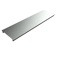 Крышка лотка 3000х100х1.0 ПЛЮС HD | код KLplus100-1.0-3000 HD | КМ-профиль