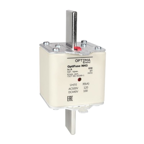 Вставка плавкая OptiFuse NH3-315-gG-УХЛ3 КЭАЗ 374957 Вставка плавкая OptiFuse NH3-315-gG-УХЛ3 КЭАЗ 374957