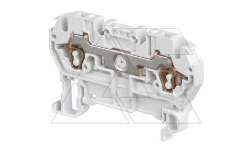 Клемма пружинный D4/6.2L на 2 присоединения | код 29006107 | Entrelec