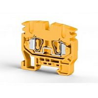 306 423, Миниклеммник пружинный на DIN-рейку (MR15), 2,5 мм.кв. (желтый), MYK2,5 | код 0.0.0.3.06423 | KLEMSAN