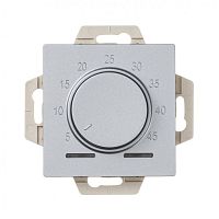 ATLASDESIGN ТЕРМОСТАТ электрон. теплого пола с датчиком, 10A, механизм, АЛЮМИНИЙ | код ATN000335 | SCHNEIDER ELECTRIC