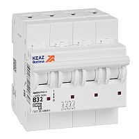 Выключатель автоматический модульный OptiDin BM63-4B32-4,5-УХЛ3 | код 329531 | КЭАЗ