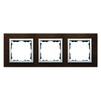 Рамка 3 поста 82, венге | код. 82937-65 | Simon