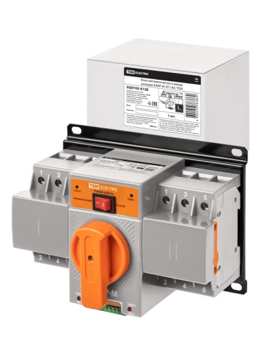 Блок автоматического ввода резерва БАВР-М 3П 16А TDM | код SQ0743-0128 | TDM