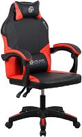 Кресло игровое Оклик Spirit черный/красный сиденье черный/красный искусст.кожа/сетка с подголов. крестов. пластик черный | код 2006691 | Oklick