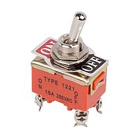 Тумблер 250В 15А (4c) ON-OFF 2п (KN-201) | Код. 36-4130 | Rexant