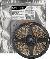 Лента светодиодная 80 974 OLS-5050RGB30-7.2-IP20-12V (уп.5м) ОНЛАЙТ 80974