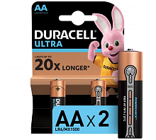 Элем. Пит. LR6-2BL Ultra Power (2/40/16720) | код Б0038759 | Duracell