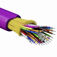 Кабель волоконно-оптический, распределительный, арамидные упрочняющие нити, для внутренней прокладки, нг(А)-HF, 32 ОВ, категория OM4 | код RNDT4C32MG01 | DKC