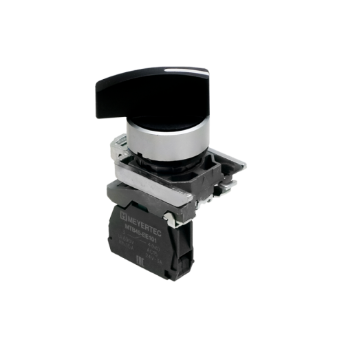 Переключатель на 2 положения с фиксацией, длинная ручка, 1NO, IP65, металл MTB4-BJ21 | код 137147 | MEYERTEC