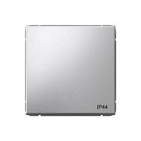 Переключатель 1-кл. ArtGallery IP44 10AX механизм алюм. | код GAL440361 | Systeme Electric