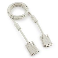 Кабель DVI-D dual link Cablexpert CC-DVI2-6C, 25M/25M, 1.8м, экран, феррит.кольца, пакет | код CC-DVI2-6C | Cablexpert