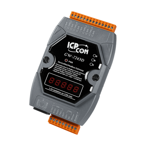 GW-7243D-G CR DeviceNet Slave / Modbus Master Gateway (RoHS) | код 00-06027558 | ICP DAS GW-7243D-G CR DeviceNet Slave / Modbus Master Gateway (RoHS) | код 00-06027558 | ICP DAS