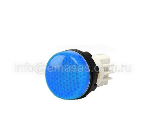 Арматура сигнальная синяя 22мм | код S222NM | EMAS Арматура сигнальная синяя 22мм | код S222NM | EMAS