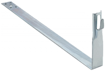 Дер. пр. кр. 6-8мм чер. кр. L=430мм оц. сталь HDZ IEK | код ZDP80-14-5-68-430 | IEK