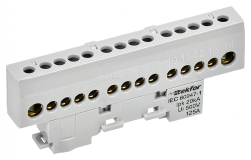 TEKFOR Шина L фаза изолированная на универсальном держателе 8х12-12-Ср IEK | код TF-NN20-12-KL-K03 | IEK TEKFOR Шина L фаза изолированная на универсальном держателе 8х12-12-Ср IEK | код TF-NN20-12-KL-K03 | IEK