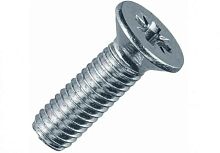 Винт 6х80 с потайной головкой и крестообразным шлицем DIN 965 EKF | код wk6x80 | EKF