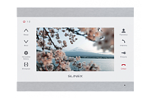 Видеодомофон SL-07МHD серебр./бел. | код ПО-00002223 | Slinex