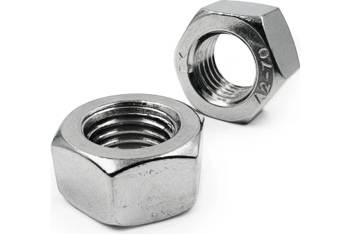 Гайка шестигранная DIN 934 M 8 A2 | код А2 934 М8/500 | KMP