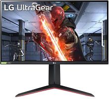 Монитор LG 27 UltraGear 27GN65R-B черный IPS 16:9 HDMI матовая HAS Piv 1000:1 300cd 178гр/178гр 1920x1080 144Hz G-Sync FreeSync Premium DP FHD 7.2кг | код 1924581 | LG