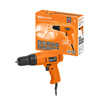 Шуруповерт сетевой СШ-280, 280 Вт, 12.5 Нм, БЗП, шнур 3 м, Рубин TDM | код SQ1030-0104 | TDM