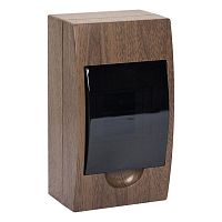Распределительный шкаф PROxima, 4 мод., IP41, навесной, пластик | код. pb40-n-4-dark | EKF