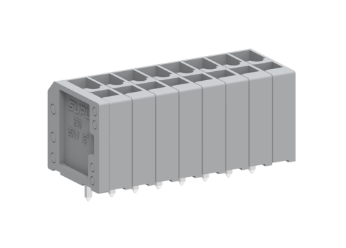 239302 Клемма MCS, шаг 3.5мм, 2 конт., сер., шт | код 239302 | SUPU