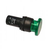 Выключатель Briswik КМЕ 2110м -Л 220В зеленый 1но+0нз Гриб-моноблок IP40 с Инд | код XB7AW733M1.BR | Briswik