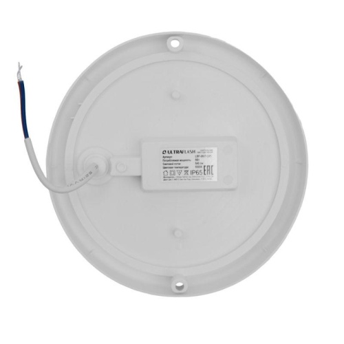 Светильник светодиодный ЖКХ 8Вт 6500К IP65 220В влагозащ. круг LBF-0801 C01 Ultraflash 15341 фото 6