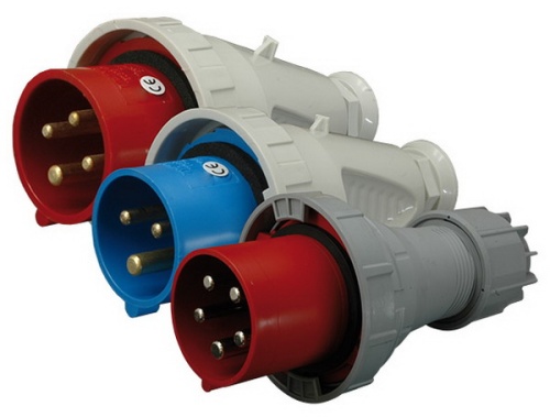 Вилка кабельная EVH-3253 IP67 (32A, 400V, 3P+N+PE) | код 004482029 | ETI